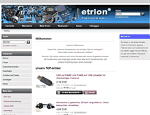 Tablet Screenshot of etrion.de